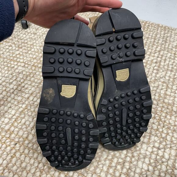 SOREL Men's Caribou Waterproof Boots SZ 13 Tan Brown Leather Outdoor Winter GUC - Picture 11 of 12